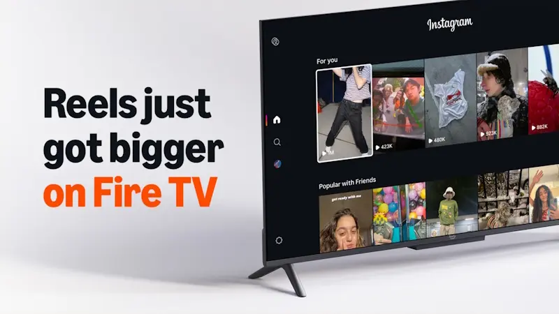 instagram na tv fire tv